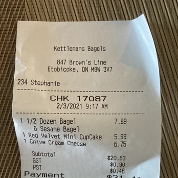 Kettlemans Bagel - Bagels Near Me - Etobicoke, Ontario