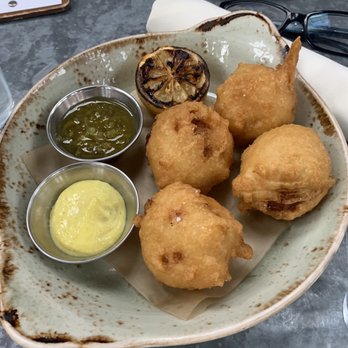 The Ice Plant - Blue crab beignets - Cocktail Bars Near Me - St. Augustine, Florida
