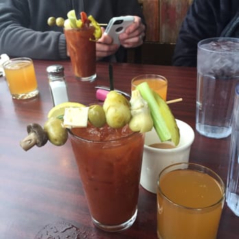 Boone's - Best Bloody Mary bar! - American Near Me - Springfield, Illinois Boone's - Best Bloody Mary bar! - American Near Me - Springfield, Illinois