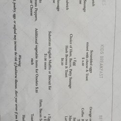 Top That Eatery - Breakfast menus 2
