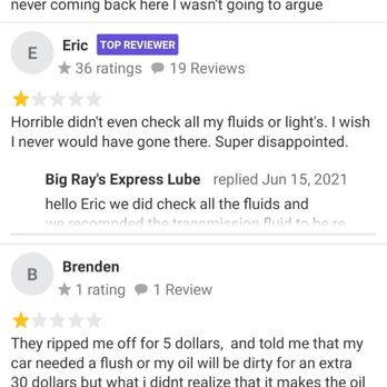 Big Ray's Express Lube - Oil Change Stations Near Me - Lansing, Michigan