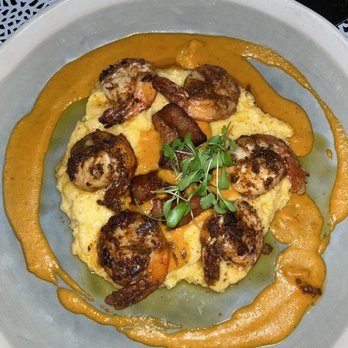 Pompano Grill - Shrimp and grits - Seafood Near Me - Cocoa Beach, Florida