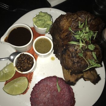 Xixa - Goat neck tacos with corn/beet tacos, tomatillo sauce, , guac, au jus and roasted walnut something. Insane - Mexican Near Me - Brooklyn, New York Xixa - Goat neck tacos with corn/beet tacos, tomatillo sauce, , guac, au jus and roasted walnut something. Insane - Mexican Near Me - Brooklyn, New York
