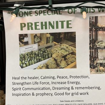 Everything Just Rocks - Prehnite - Spiritual Shop Near Me - Tempe, Arizona
