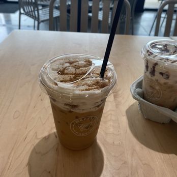 Waffle Champion - Cookie butter iced latte - Juice Bars & Smoothies Near Me - Edmond, Oklahoma Waffle Champion - Cookie butter iced latte - Juice Bars & Smoothies Near Me - Edmond, Oklahoma