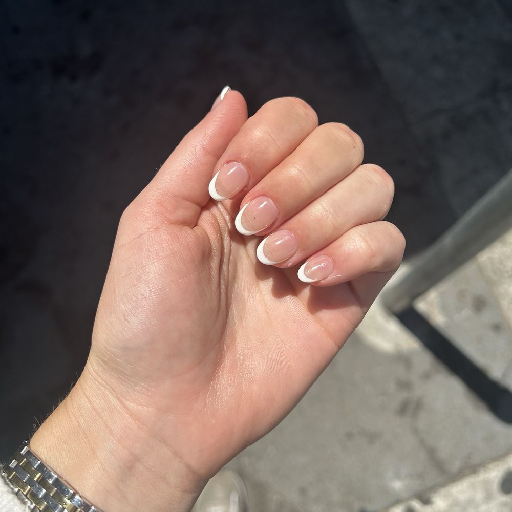 French tips Gel X French tips Gel X