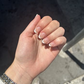 Lilypad Spa - French tips Gel X - Nail Salons Near Me - San Francisco, California Lilypad Spa - French tips Gel X - Nail Salons Near Me - San Francisco, California