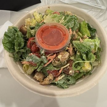 Leaf & Grain - Buffalo Chicken Salad - Salad Near Me - Houston, Texas