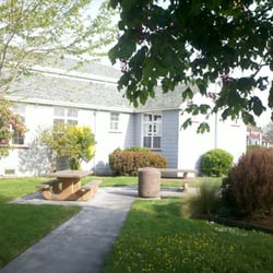 Fortuna Library - The park behind the library.