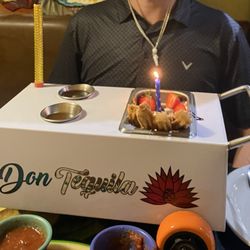 Don Tequila Mexican Restaurant - Got this complimentary dessert for my bf's birthday! So good