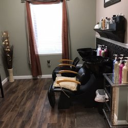 Ambiance Studio Salon - Hair washing station: super clean and comfortable chairs.
