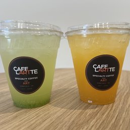 Green Grapes Sparkler and Mango Lychee Sparkler Green Grapes Sparkler and Mango Lychee Sparkler