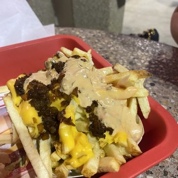 In-N-Out Burger - French Fries (370 Cal) with goo - Burgers Near Me - Las Vegas, Nevada