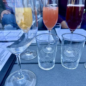 Airfield Estates Winery - Mimosa Flight - Venues & Event Spaces Near Me - Prosser, Washington