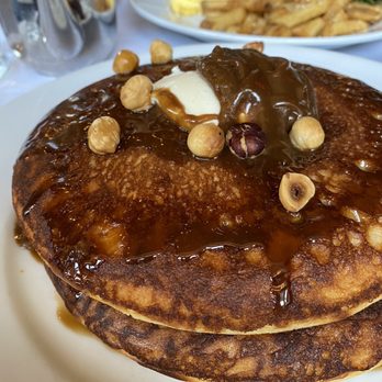 Cafe Fiorello - Hazelnut pancakes - Italian Near Me - New York, New York Cafe Fiorello - Hazelnut pancakes - Italian Near Me - New York, New York