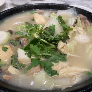 Happy Day Cafe - Fish Soup Noodle ($13.95): just like Cattle Cafe's and Deer Garden's offerings...but Cattle may have the edge on soup flavour... - Hong Kong Style Cafe Near Me - Richmond, British Columbia