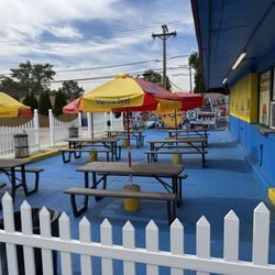 Outside seating