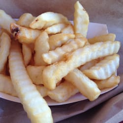 Crinkle cut fries