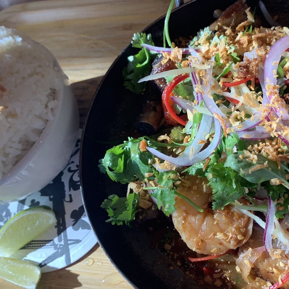 Little Sister - Ton Tom Rang Thit Ba Chi -every bite was delish - Vietnamese Near Me - El Segundo, California Little Sister - Ton Tom Rang Thit Ba Chi -every bite was delish - Vietnamese Near Me - El Segundo, California