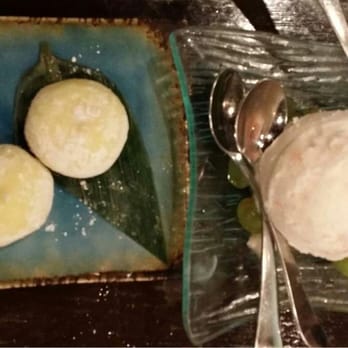 Kiraku - Mochi and grapefruit icecream - Tapas/Small Plates Near Me - Berkeley, California Kiraku - Mochi and grapefruit icecream - Tapas/Small Plates Near Me - Berkeley, California