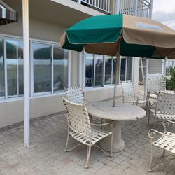 Desoto Beach Hotel-Ocean Front - Outside patio