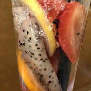 New Dumpling - Watermelon, strawberries, orange, lemon, and exotic dragon fruit in my mixed fruit green tea. I drank the tea part really fast LOL! - Chinese Near Me - El Cerrito, California New Dumpling - Watermelon, strawberries, orange, lemon, and exotic dragon fruit in my mixed fruit green tea. I drank the tea part really fast LOL! - Chinese Near Me - El Cerrito, California