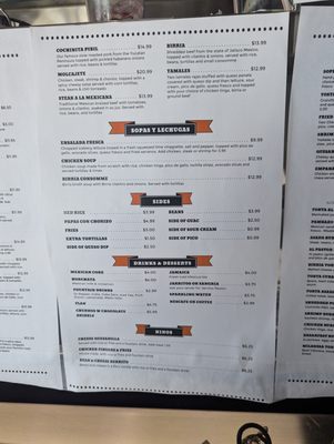 Menu photo 7 Sabroso Cocina Mexicana Saint Ann, MO