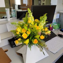 O'Brien's Florist & Greenhouses - Good as Gold bouquet