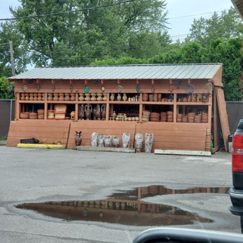 Clay Handi - Storage in the back of the restaurant full of clay pots - Halal Near Me - Buffalo, New York Clay Handi - Storage in the back of the restaurant full of clay pots - Halal Near Me - Buffalo, New York