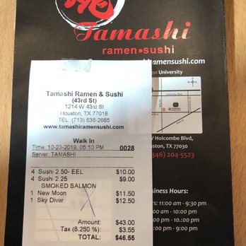 Tamashi - For one person who likes sushi. - Ramen Near Me - Houston, Texas Tamashi - For one person who likes sushi. - Ramen Near Me - Houston, Texas