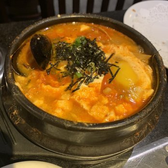 Seoul B.B.Q - Seafood tofu soup - Korean Near Me - New Britain, Connecticut