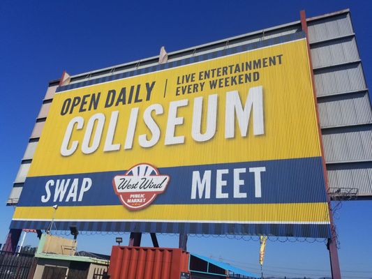 Coliseum Swap Meet by null