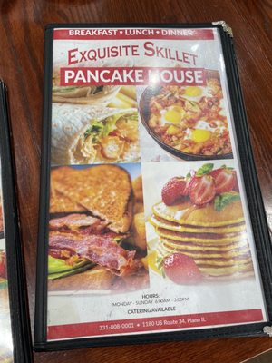 Menu photo 8 Exquisite Skillet Pancake House Aurora, IL Menu photo 8 Exquisite Skillet Pancake House Aurora, IL