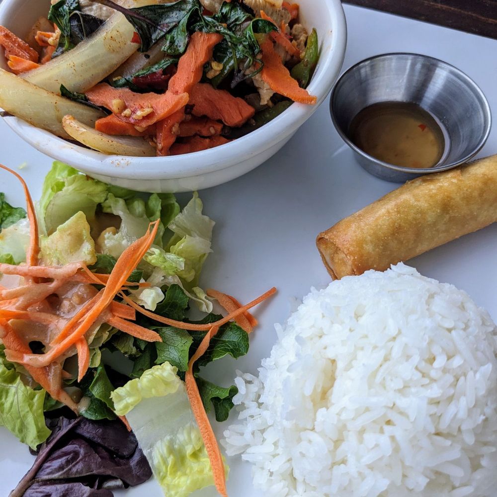 Iron Pan Thai Kitchen - Thai Basil with Pork - Thai Near Me - Poway, California