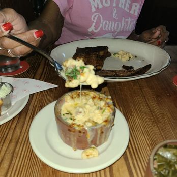 Lamberts Downtown Barbecue - Mac & cheese, runny witl oil - Barbeque Near Me - Austin, Texas Lamberts Downtown Barbecue - Mac & cheese, runny witl oil - Barbeque Near Me - Austin, Texas