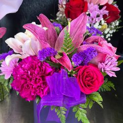 Espinoza Flowers - Purple floral