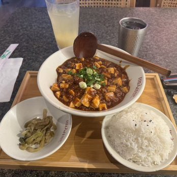 Mian - Honolulu - Mapo tofu Noodle Set, has mild version and traditional spicy version. - Szechuan Near Me - Honolulu, Hawaii Mian - Honolulu - Mapo tofu Noodle Set, has mild version and traditional spicy version. - Szechuan Near Me - Honolulu, Hawaii