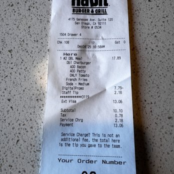 Habit Burger & Grill - Forced to buy $18 worth of food. - Burgers Near Me - San Diego, California Habit Burger & Grill - Forced to buy $18 worth of food. - Burgers Near Me - San Diego, California
