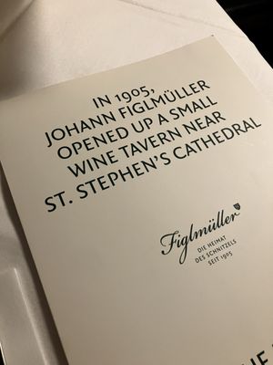 Figlmüller – Restaurant Bäckerstraße by null