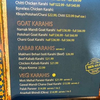 Karahi Boys - Menu - Pakistani Near Me - Sugar Land, Texas Karahi Boys - Menu - Pakistani Near Me - Sugar Land, Texas