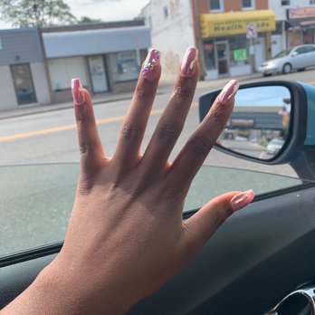 Cool Nails - My nails from my second visit - Nail Salons Near Me - Baldwin, New York