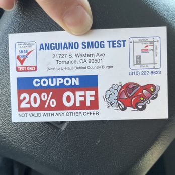 Anguiano Smog Test - make sure not to come here. - Smog Check Stations Near Me - Torrance, California