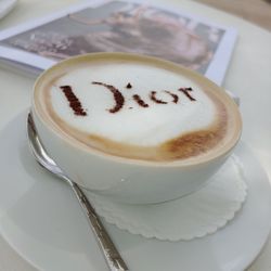 Dior Cafe - Almond latte