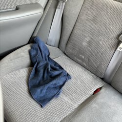 Car Pool Car Wash - Short Pump - Dirty towel.