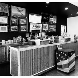 Aerospace Museum of California - Ticket counter.