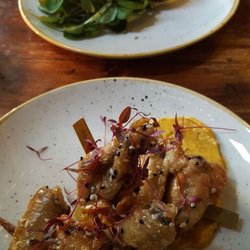 The Brookmill Pub and kitchen - Chicken skewers & Haddock Fishcake