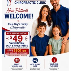 Lapine Family Chiropractic Clinic - New patients: To make chiropractic care more accessible, Dr. Lapine offers a $49 New Patient Special Exam, Consult, and Adjustment.