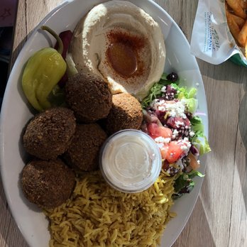 Green Corner Restaurant - Falafel Plate - Mediterranean Near Me - Mesa, Arizona