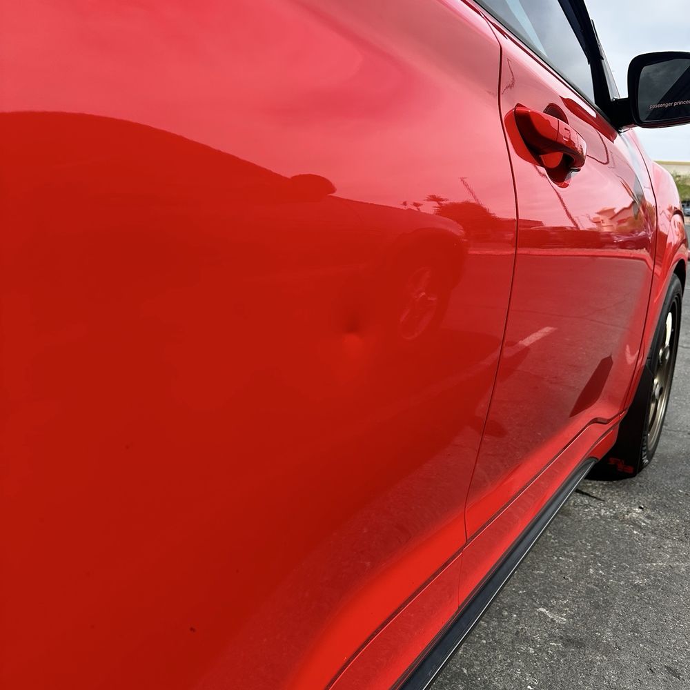 Dent Affect-Paintless Dent Repair - Before - Mobile Dent Repair Near Me Dent Affect-Paintless Dent Repair - Before - Mobile Dent Repair Near Me