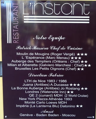 Menu photo 1 L'instant Nice, 06
